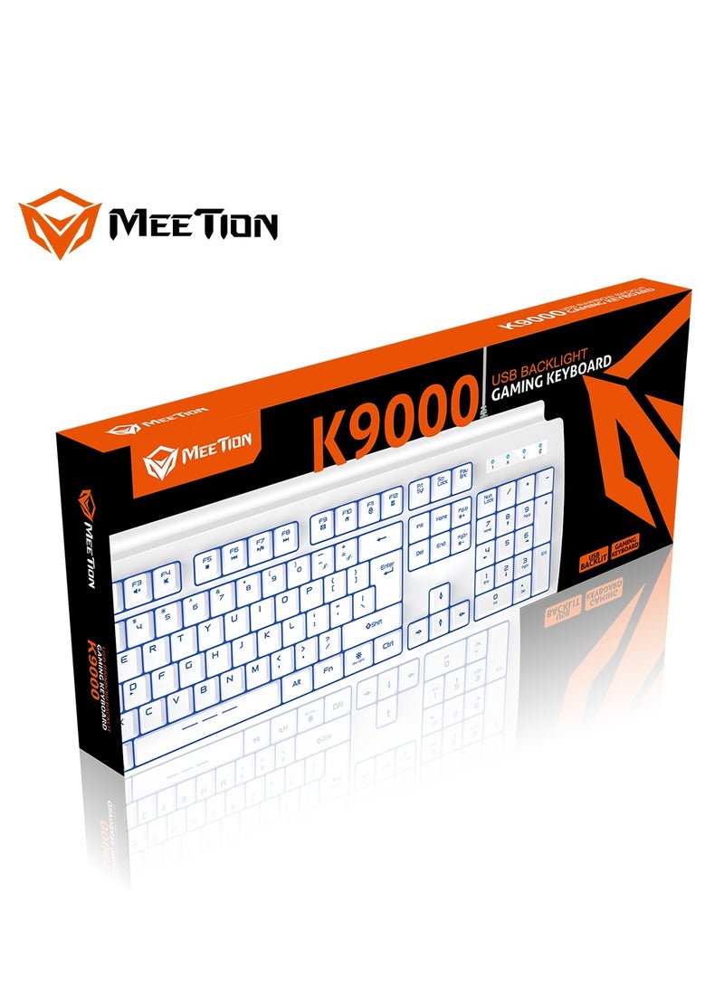 Meetion K9000 Waterproof Backlit RGB Gaming Keyboard With 19 Anti-Ghosting Keys