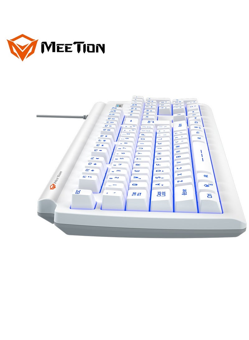 Meetion K9000 Waterproof Backlit RGB Gaming Keyboard  with 19 Anti-Ghosting Keys Best for Office and Gaming Use