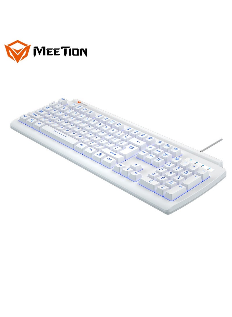 Meetion K9000 Waterproof Backlit RGB Gaming Keyboard  with 19 Anti-Ghosting Keys Best for Office and Gaming Use