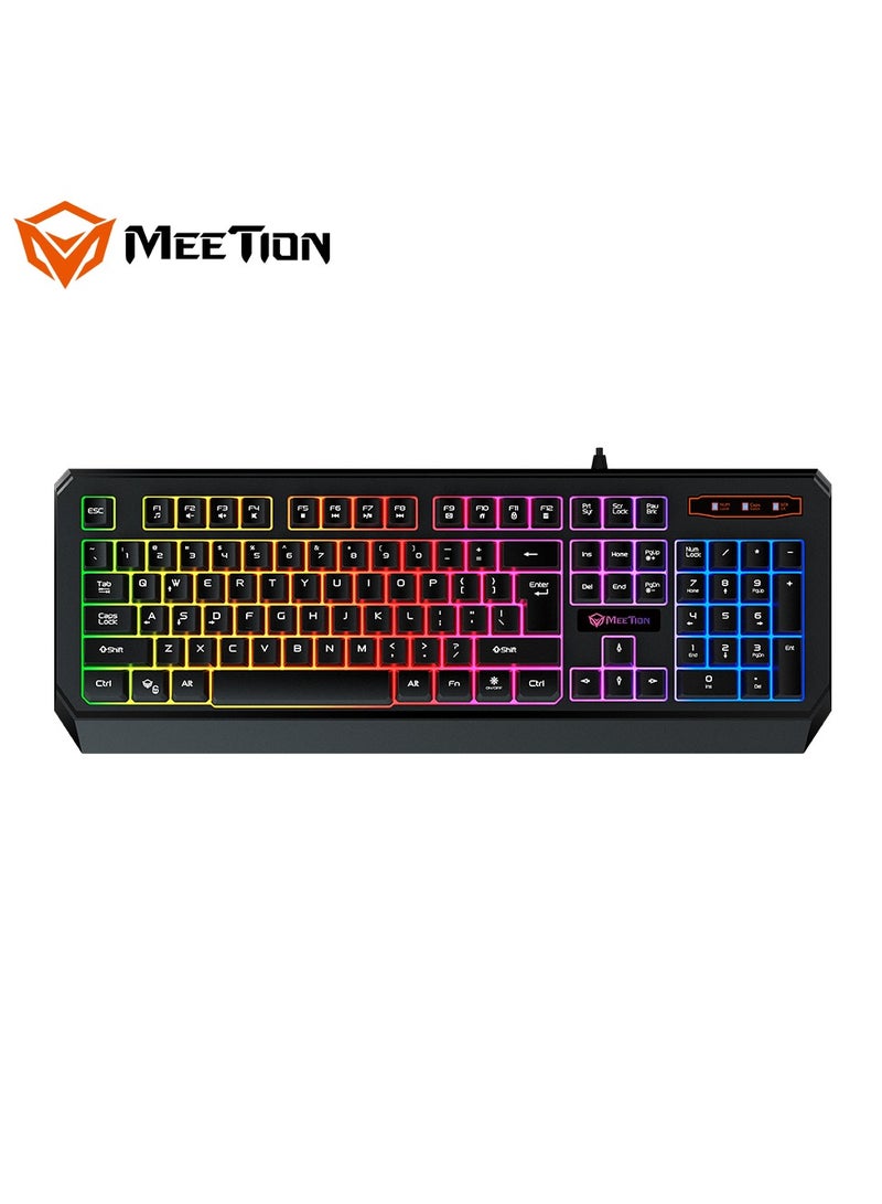 Meetion K9320 Waterproof Backlit RGB Gaming Keyboard With 19 Anti-Ghosting Keys