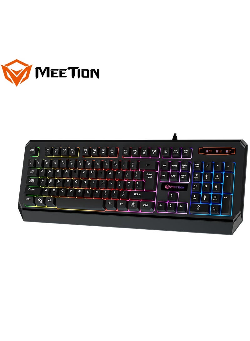 Meetion K9320 Waterproof Backlit RGB Gaming Keyboard With 19 Anti-Ghosting Keys