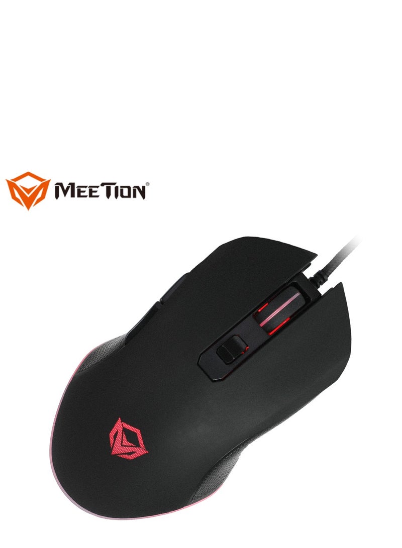 Meetion C510 Backlit Rainbow Anti-Ghosting Mechanical Gaming Keyboard And Mouse