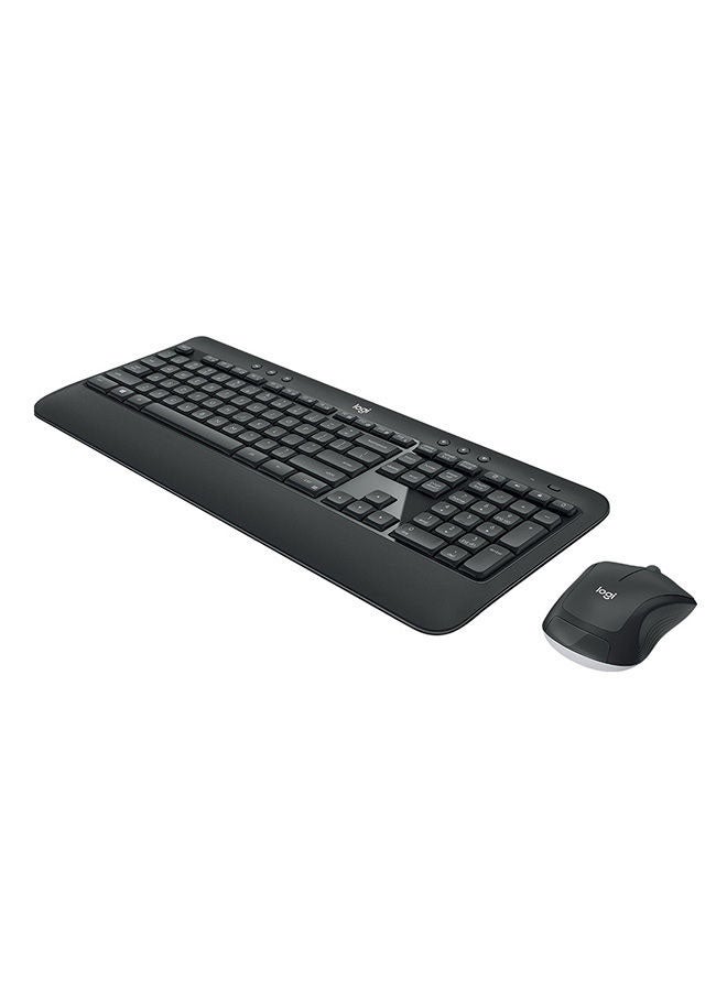 MK540 Wireless Keyboard and Mouse Combo for Windows, 2.4 GHz Wireless with Unifying USB-Receiver, Wireless Mouse, Multimedia Hot Keys, 3-Year Battery Life, PC/Laptop Black