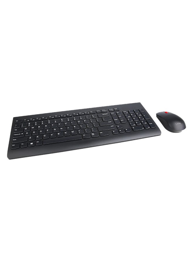 Wireless Keyboard And Mouse Set Black