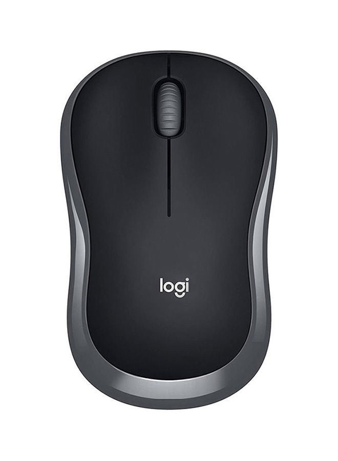 MK270 Wireless Combo Keyboard and Mouse, English Arabic Layout, Long Battery Life, 1000 DPI Resolution, Multimedia Keys, Compact Design Black