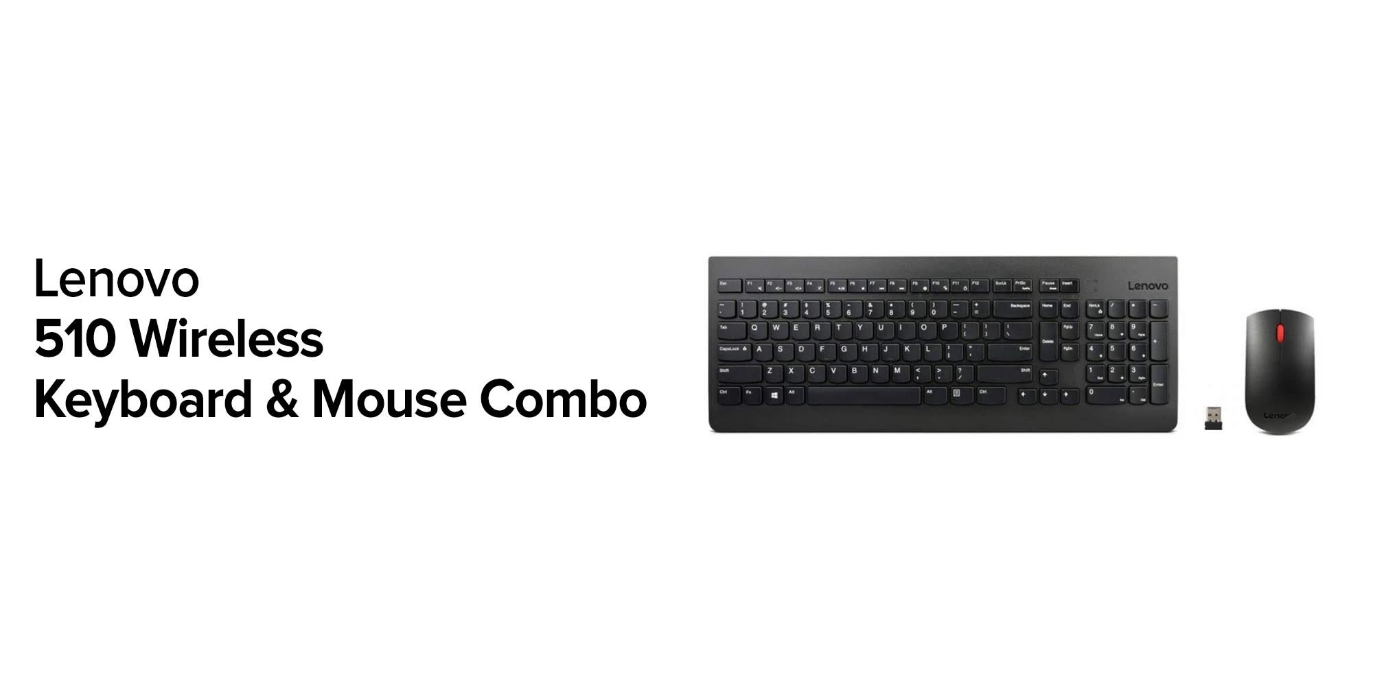 510 Wireless Keyboard And Mouse Set Black