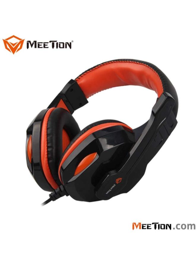USB Keyboard For Game Console Combo Set Orange/Black