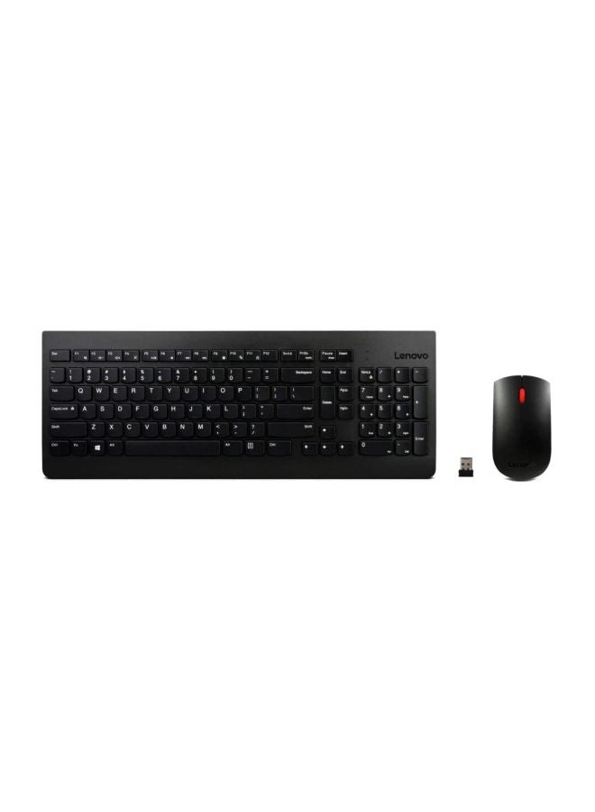 Wireless Keyboard With Mouse Set Black/White