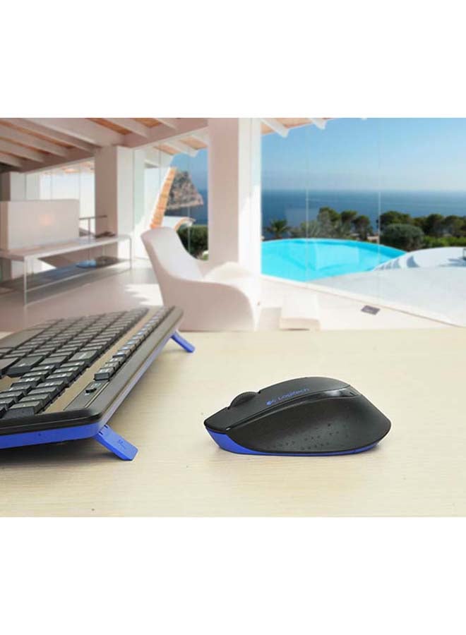 Wireless Keyboard With Mouse Black