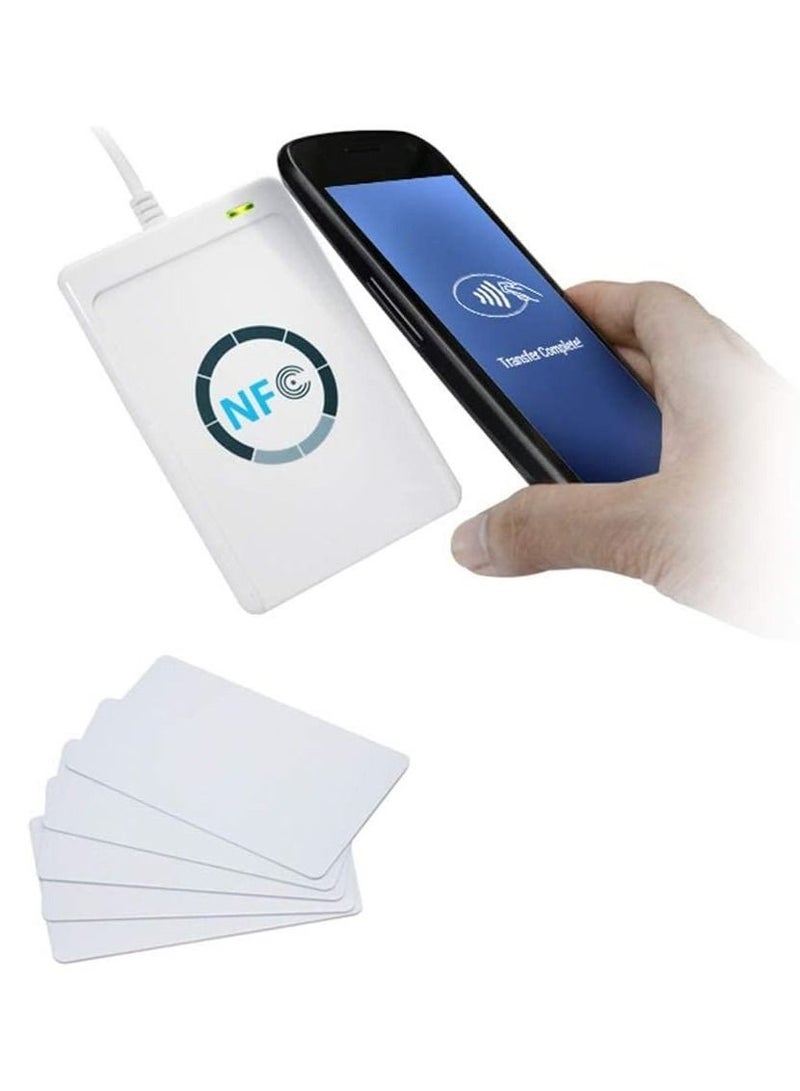 NFC RFID Card Reader and Writer Support Mifare FeliCa and all 4 types of NFC (ISO/IEC 18092) Tags (ACR122U)