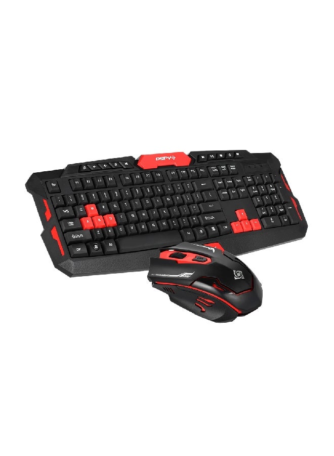 HK8100 Wireless Gaming Keyboard And Mouse Set