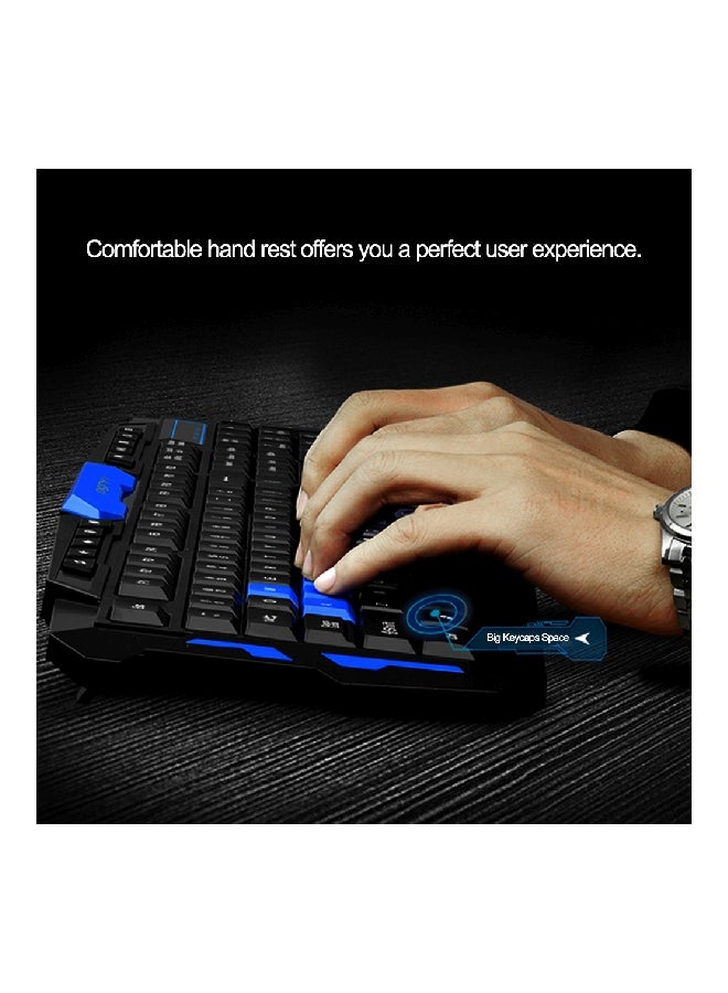 HK8100 Wireless Gaming Keyboard And Mouse Set