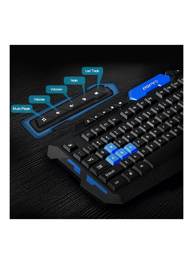 HK8100 Wireless Gaming Keyboard And Mouse Set