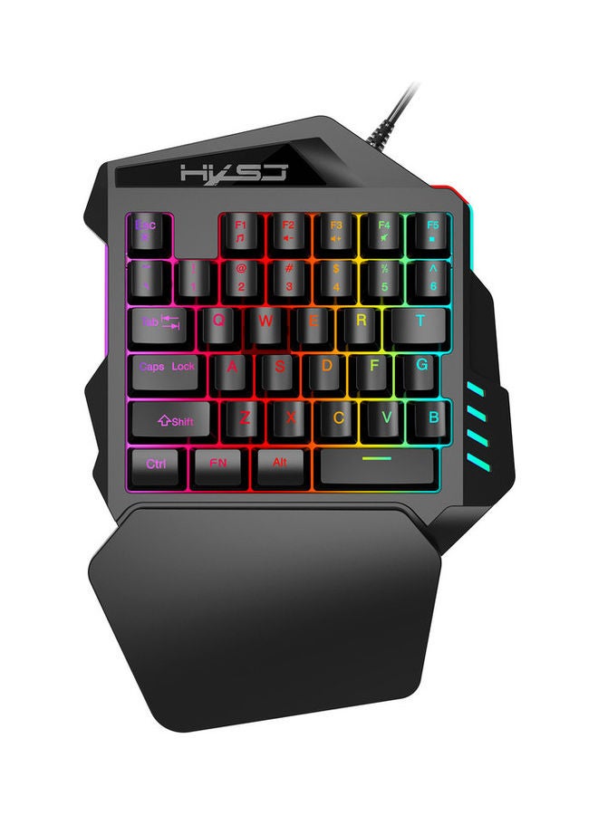 Wired Keyboard with Mouse Set