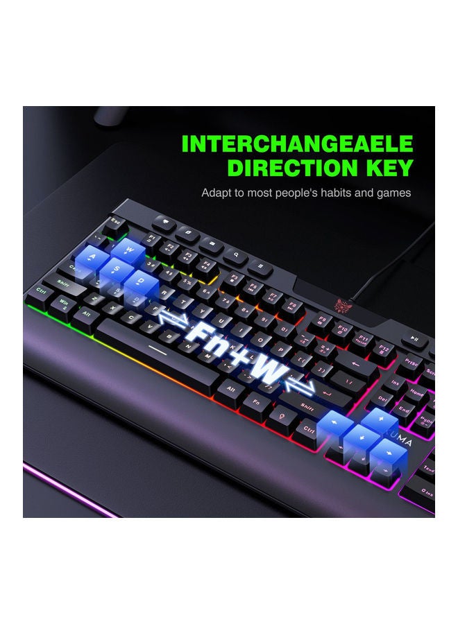 G21 And CW902 RGB Light Professional Gaming Wired Mouse Keyboard Combo
