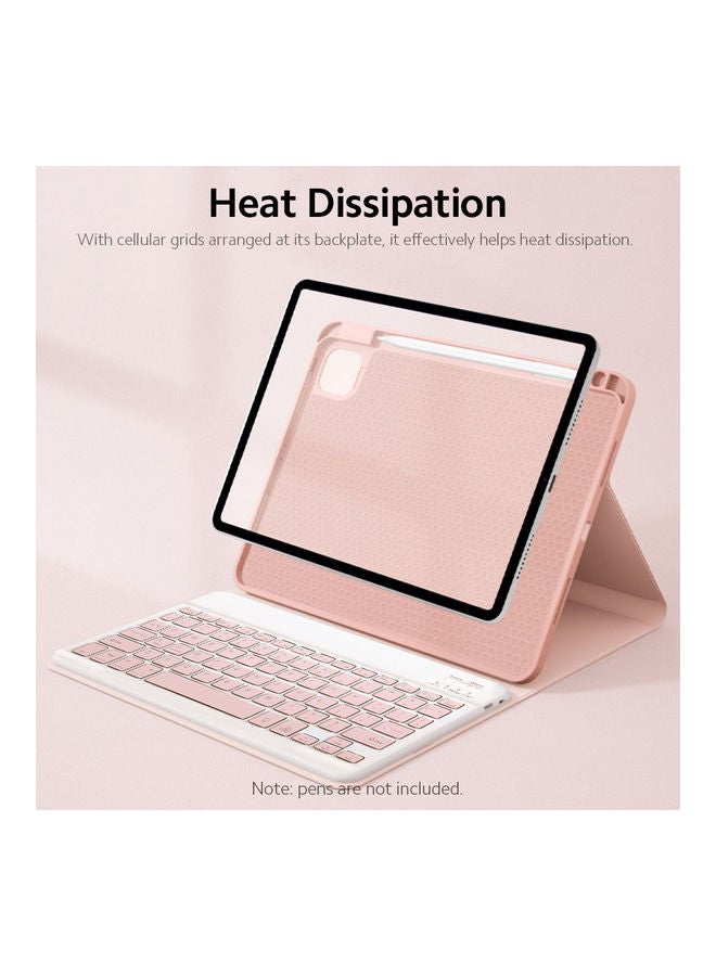 Detachable Backlit BT Keyboard Case Mouse