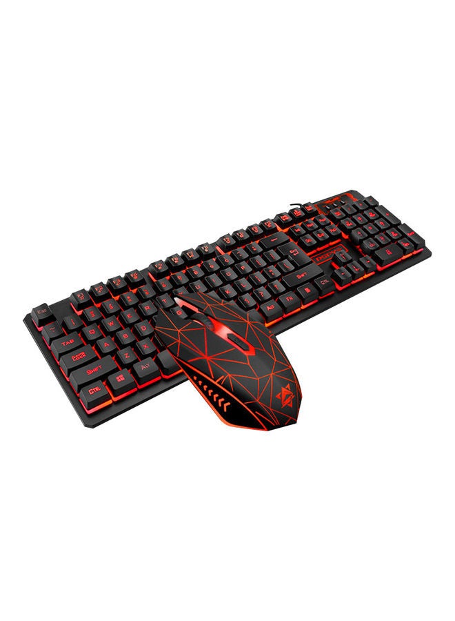 USB Wired Gaming Keyboard With Mouse