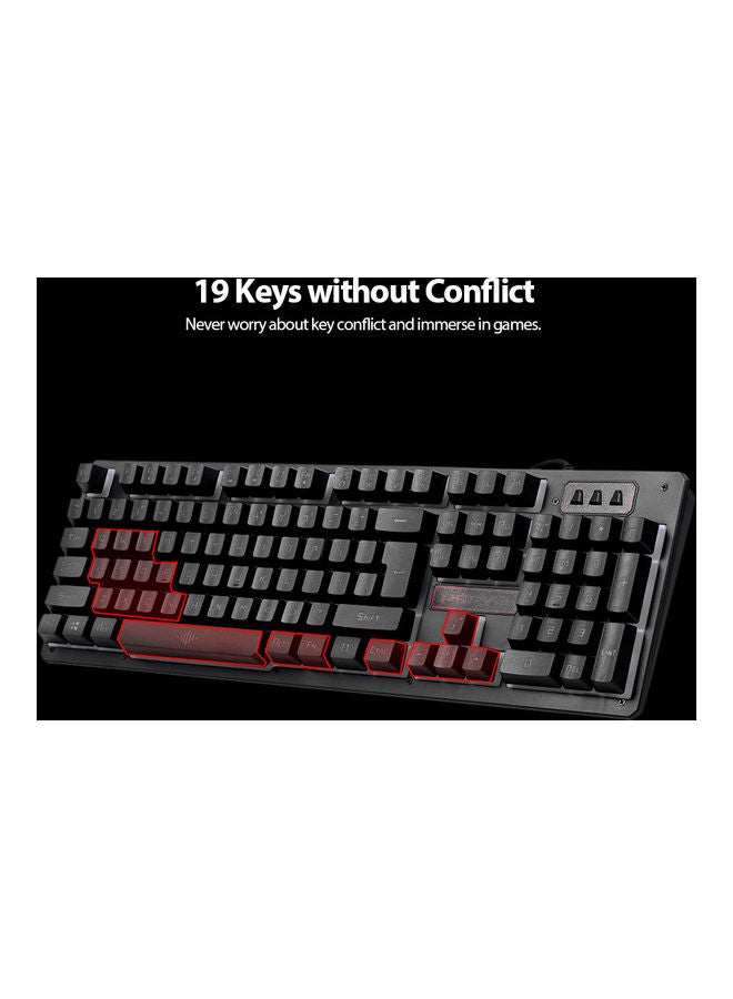 USB Wired Gaming Keyboard With Mouse