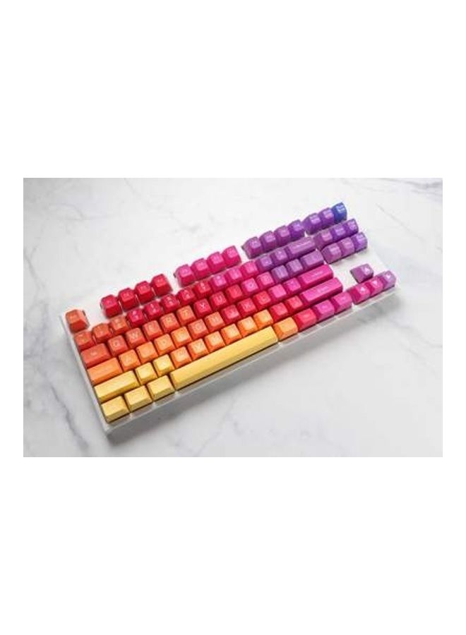 ABS Doubleshot SA 108-Key Keycap Set Afterglow