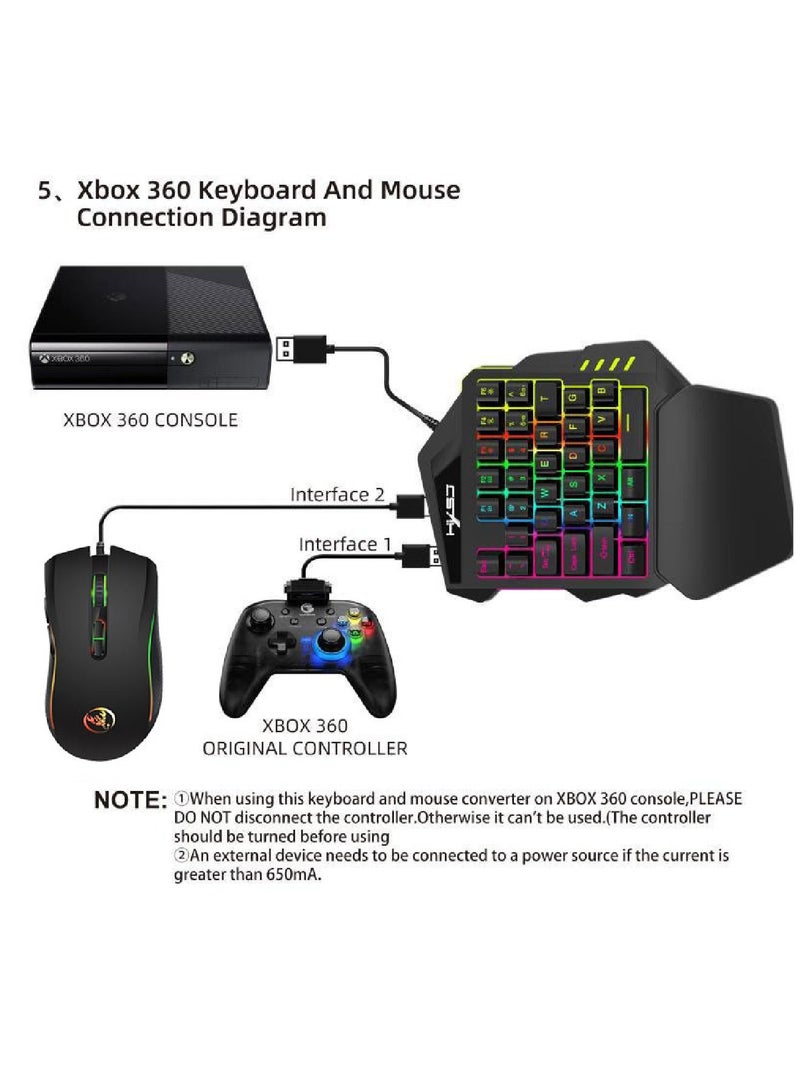 A869 V500 Keyboard And Mouse Combo Black