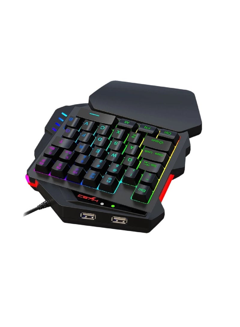 A869 V500 Keyboard And Mouse Combo Black