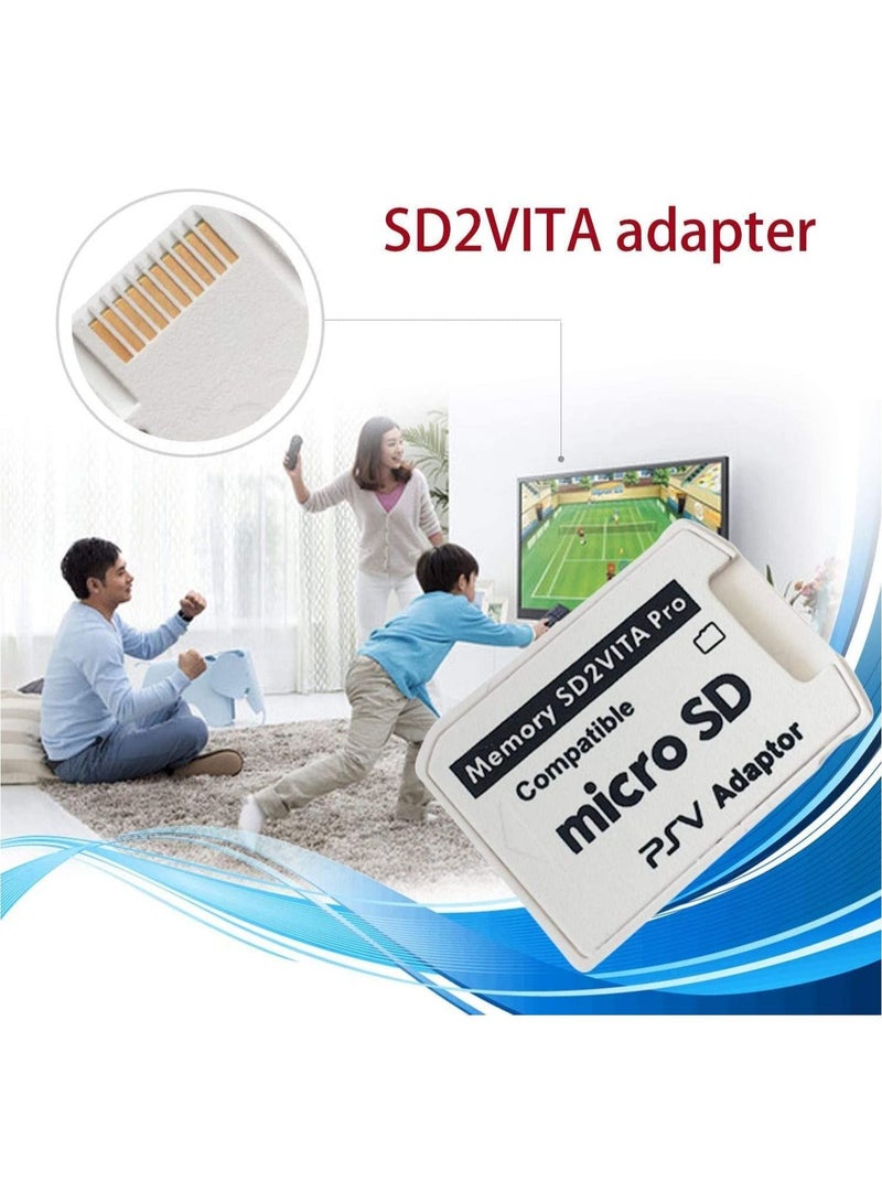 Memory SD2VITA PRO, Compatible Micro SD PSV Adaptor, Suitable For PS Vita 1000,2000