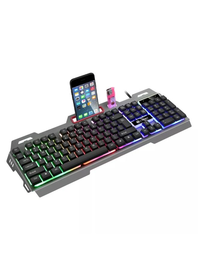 JK-938 Mechanical Feel Keyboard And Optical Gaming Mouse Set Mechanical Keyboard Bundle ,Keyboard w/ Mouse Set