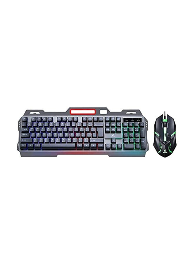 JK-938 Mechanical Feel Keyboard And Optical Gaming Mouse Set Mechanical Keyboard Bundle ,Keyboard w/ Mouse Set