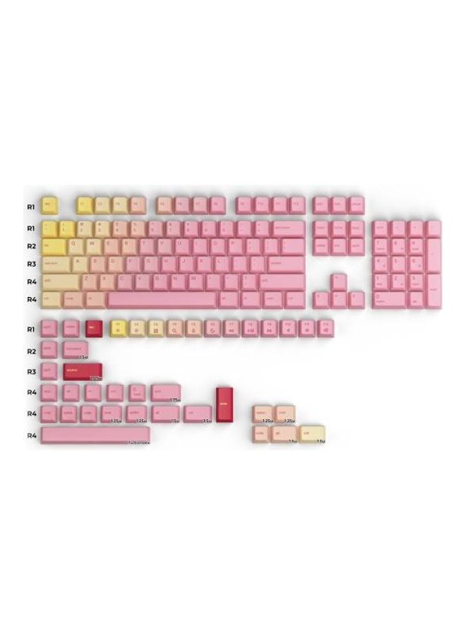 Glorious Forge GPBT Pink Grapefruit Keycaps Set - GLO-KC-GPBT-PG-FORGE