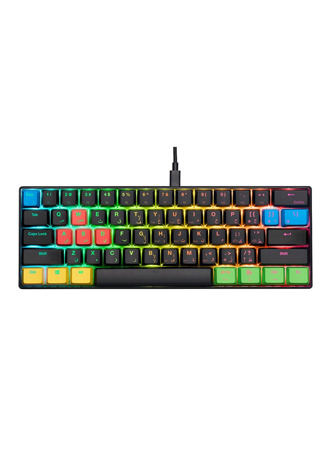 GamerTek GK60 Mini Keyboard Pro TETRIZ