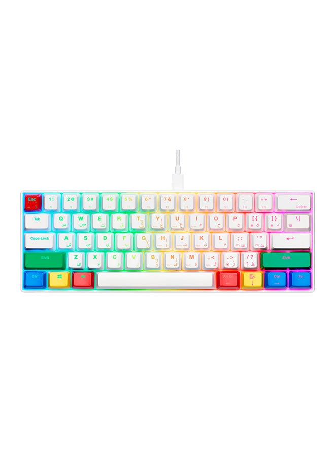 GamerTek GK60 Mini Keyboard Pro RGBY