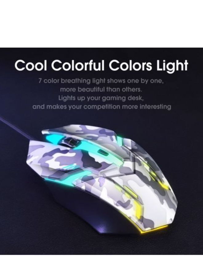 TZ3005 3-IN-1 RGB WIRED KEYBOARD MOUSE HEADSET GAMING COMBO