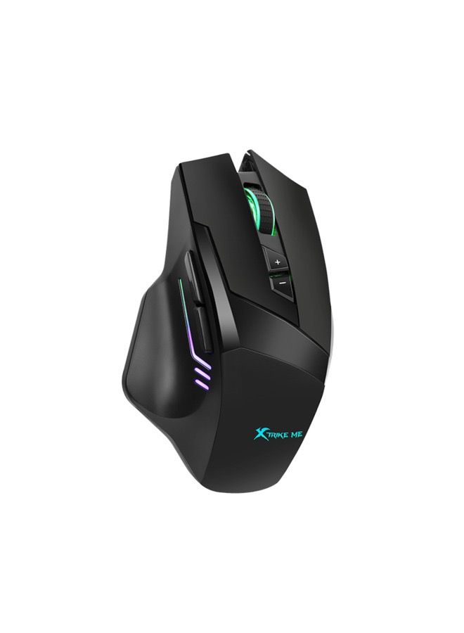 Gaming  Bundle 3 in 1 Comb 7D Wired Mouse  6400DPI With Multimedia Rgb  Keyboard and Soft Mousepad