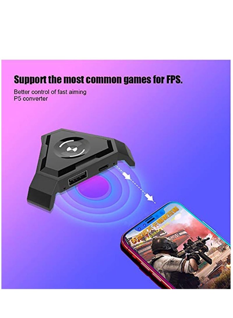 Keyboard Mouse Converter, Gaming Controller Keyboard Mouse Adapter for Xbox One for PC for PS5 for PS4 and for Nintendo Switch