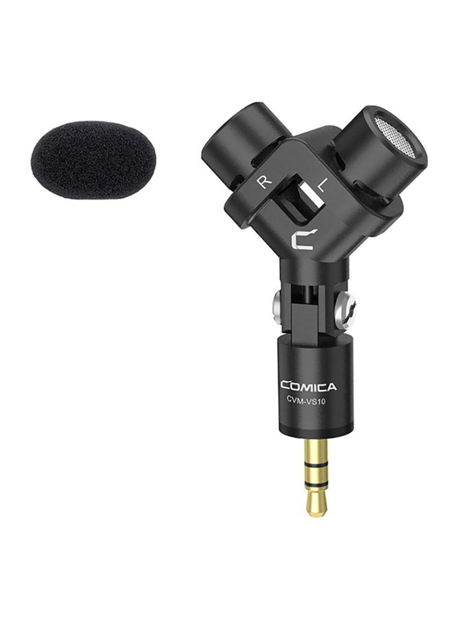 CVM-VS10 Mini Flexible XY Stereo Microphone Black/Silver/Gold