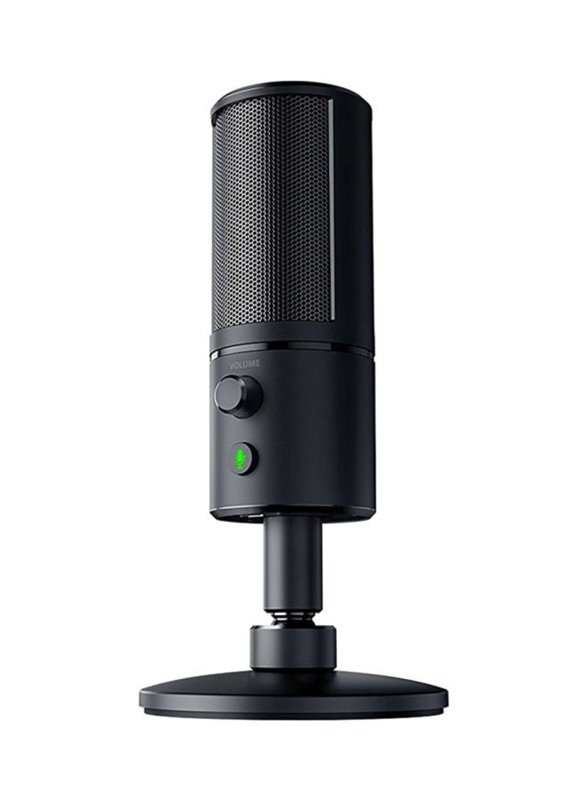 Seiren X High Quality Stereo HD Microphone Black