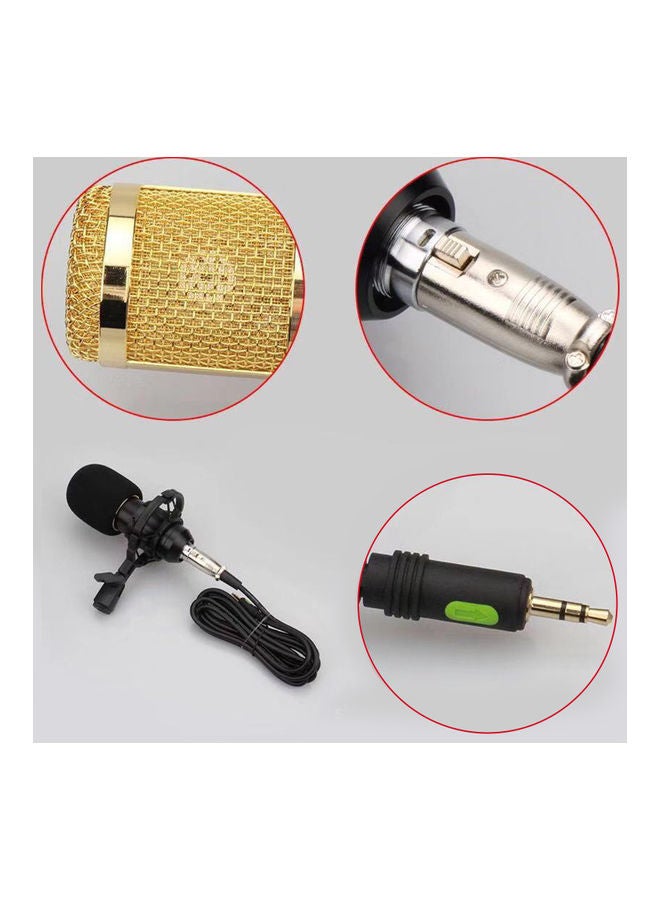 USB Condenser Microphone Kit Multicolour