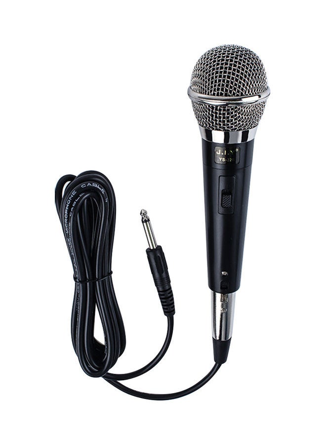 Wired Dynamic High Fidelity Microphone Black