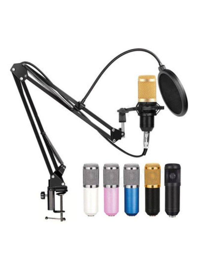 Plug And Play USB Condenser Microphone Blue