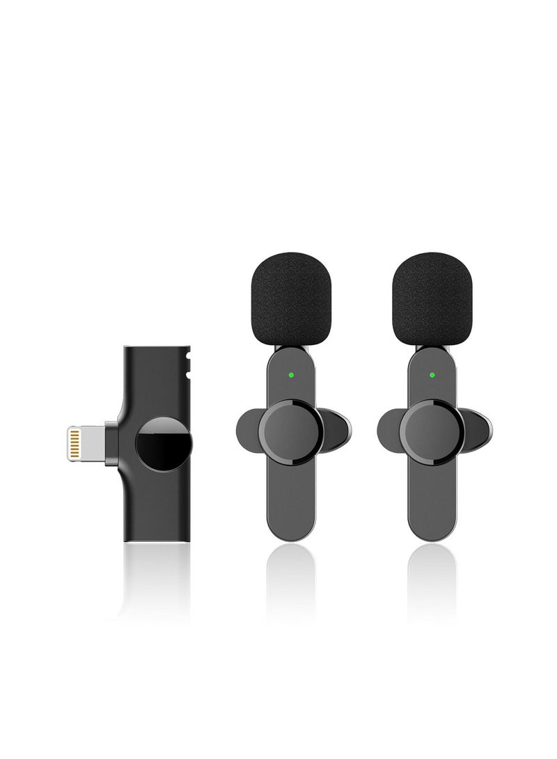 GULFLINK wireless one to two lavalier microphone