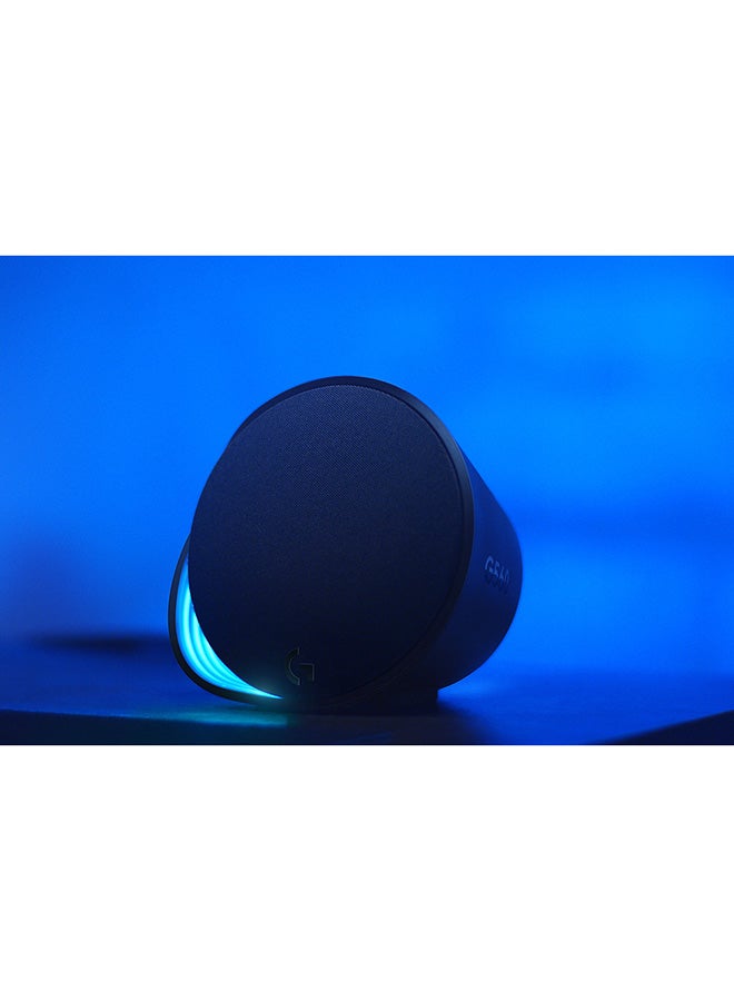 G560 PC Gaming Speaker System with 7.1 DTS:X Ultra Surround Sound, Game based LIGHTSYNC RGB, Two Speakers and Subwoofer, Immersive Gaming Experience -