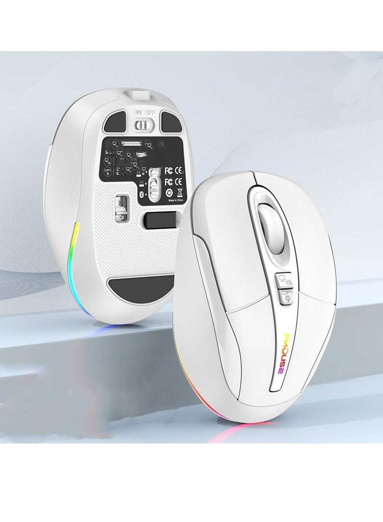 New RGB Wireless Bluetooth Mouse
