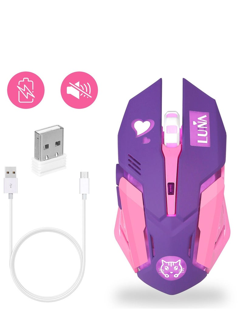 Wireless Breathing Light Esports Game Mouse