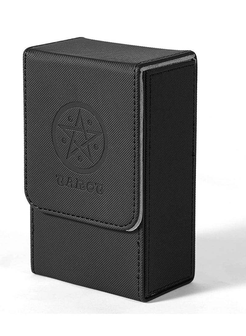 Card Case Souvenir Card Storage Box Collector Card box Large Capacity Holds About 95 Pages for Most Standard Size Fold Top Design Not Included for Cards