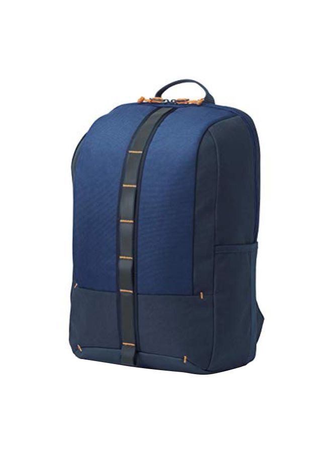 Commute Zippered Backpack Blue