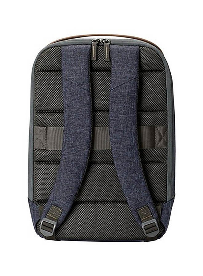 Renew Slim Backpack Navy Blue