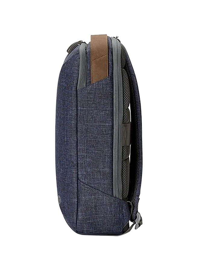 Renew Slim Backpack Navy Blue