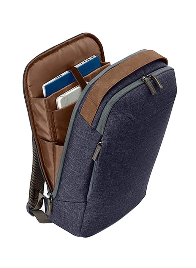 Renew Slim Backpack Navy Blue