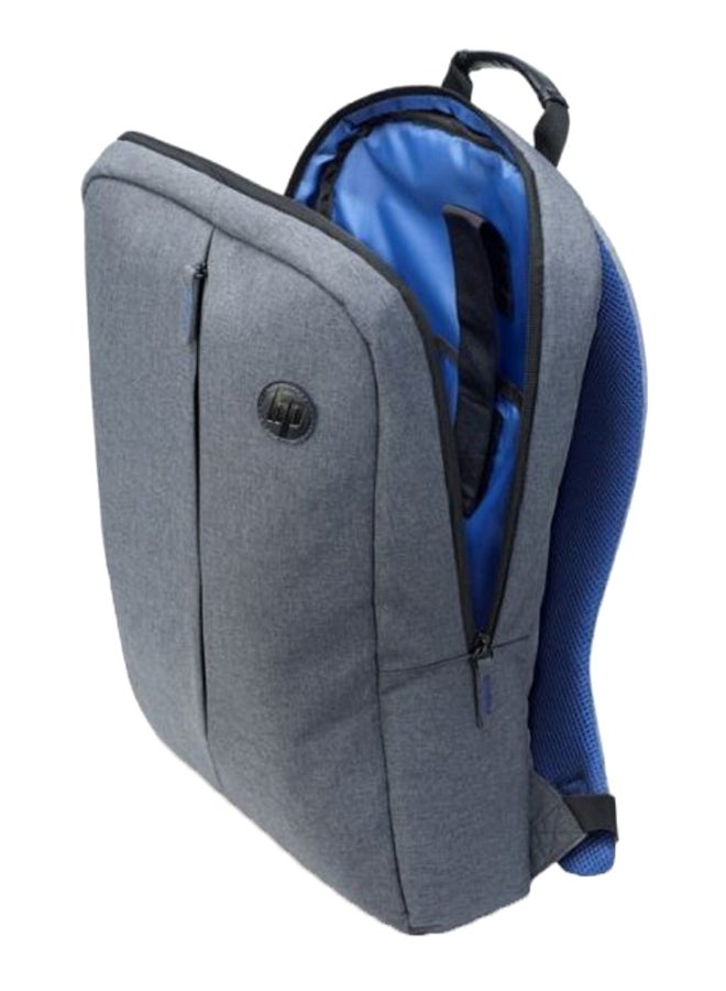 Laptop Backpack For 15.6-Inch Laptop With Mouse Grey/Black