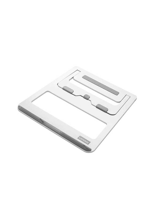 Portable Aluminum Laptop Stand White